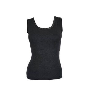 bloomingdale’s goth cashmere tank top